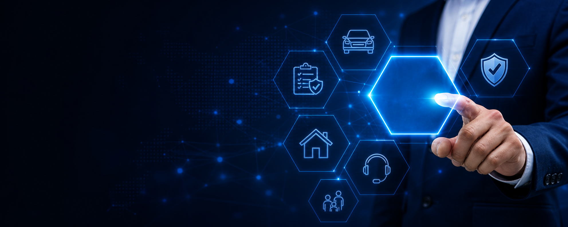 Digital insurance services interface